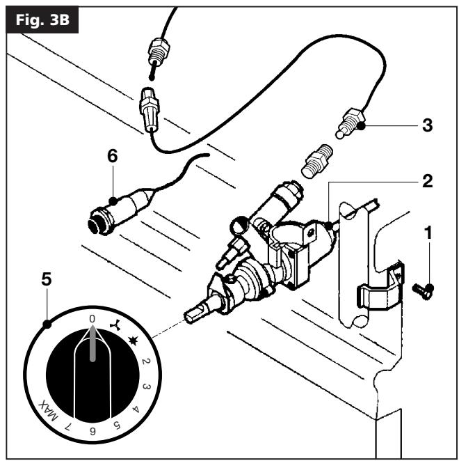 WHIRLPOOL AGB 360/WP - Brûleur principal du four à gaz (Fig. 2A) - 2