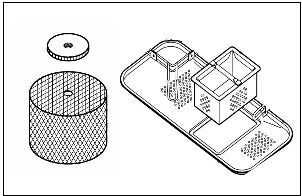 WHIRLPOOL AGB 655/DP  - INSTRUCTION FOR USE - NETTOYAGE DU FILTRE PENDANT LA JOURNEE - 1