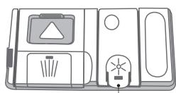 WHIRLPOOL WFC3C26P, WFC3C26, WFC3C26FX - REMPLIR LE DISTRIBUTEUR DE LIQUIDE DE RINÇAGE - 1