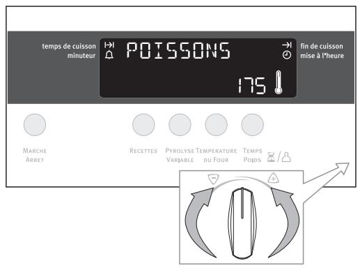ARTHUR MARTIN FE6426 & FE6426ALU,  FE 6426,  FE6426W,  FE 6426 - Modifier la température du four - 1