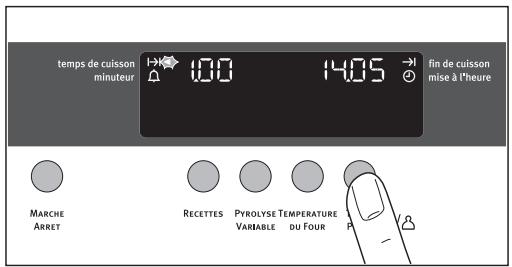 ARTHUR MARTIN FE6426 & FE6426ALU,  FE 6426,  FE6426W,  FE 6426 - Utilisation conjointe des fonctions temps de cuisson et fin de cuisson (départ différé arrêt automatique) - 2