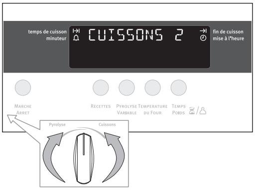 ARTHUR MARTIN FE6426 & FE6426ALU,  FE 6426,  FE6426W,  FE 6426 - Modifier la fonction Four - 1