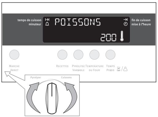 ARTHUR MARTIN FE6426 & FE6426ALU,  FE 6426,  FE6426W,  FE 6426 - Activer la Fonction four - 1