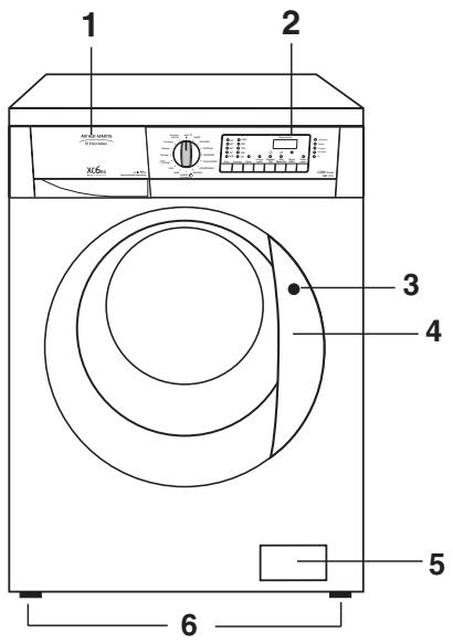 ARTHUR MARTIN XC6 - Description de l'appareil - 1