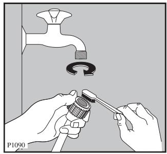 ARTHUR MARTIN XC6 - Le filtr du tuyau d'arrivée d'eau - 1