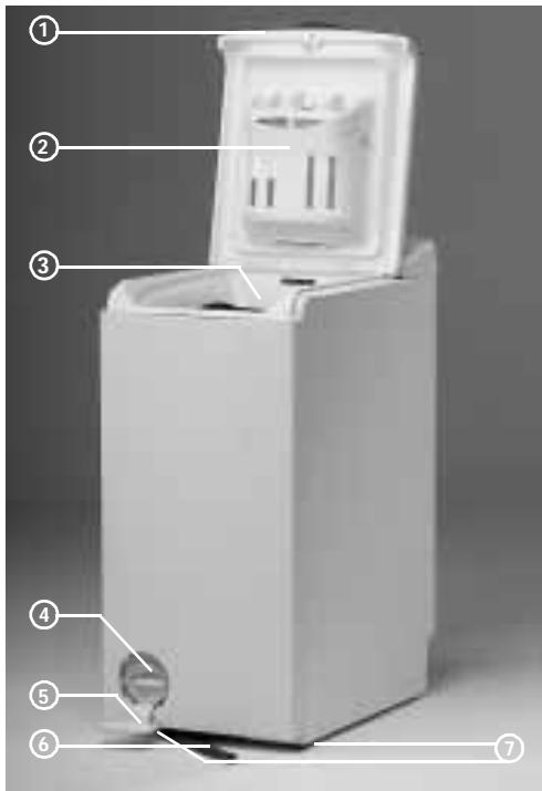 WHIRLPOOL AWE 7626 - Description du lave-linge - 1