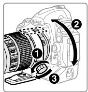 NIKON AF-S 70-200MM F/4G ED VR - Posizionamento della fotocamera - 1