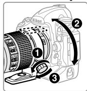 NIKON AF-S 70-200MM F/4G ED VR - De camera positioneren - 1