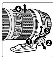 NIKON AF-S 70-200MM F/4G ED VR - Removing the Tripod Collar Ring - 1