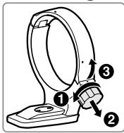 NIKON AF-S 70-200MM F/4G ED VR - De statiefgondel bevestigen - 1
