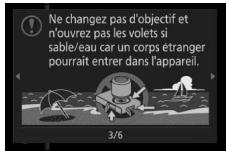 NIKON AW1 - Lisez les instructions pour maintenir l'étanchéité de votre appareil photo. - 5
