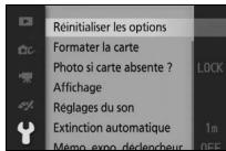 NIKON AW1 - Menu configuration - 3
