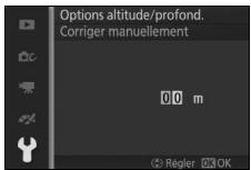 NIKON AW1 - Régalez la jauge de profondeur sur zéro. - 1