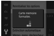 NIKON AW1 - Formater la carte - 1