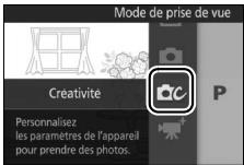 NIKON AW1 - Sélectionnez le mode - 1