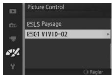 NIKON AW1 - Enregistrez le picture control. - 2