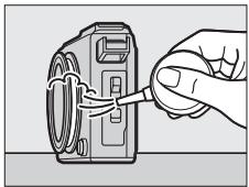 NIKON AW1 - Inspectez le logement du joint torique. - 1