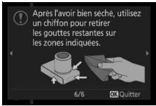 NIKON AW1 - Lisez les instructions pour maintenir l'étanchéité de votre appareil photo. - 8