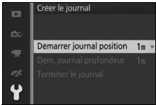 NIKON AW1 - Choisissez le type de journal. - 1