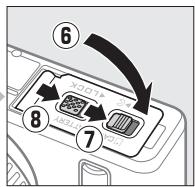 NIKON AW1 - Insérez l'accumulateur et une carte mémoire. - 4