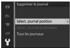 NIKON AW1 - Sélectionnez un type de journal. - 1