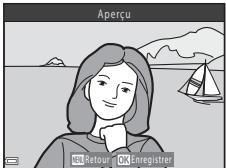 NIKON COOLPIX L31 - Affichez un aperçu du résultat et appuyez sur la commande. - 1