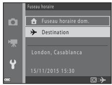 NIKON COOLPIX L31 - Réglage du fuseau horsaire - 2