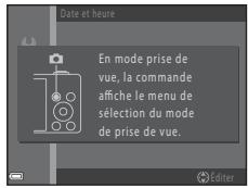 NIKON COOLPIX L31 - Appuyez sur la commande (mode de prise de vue). - 1