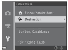 NIKON COOLPIX L31 - Réglage du fuseau horsaire - 3