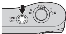 NIKON COOLPIX L31 - Appuyez sur le commutateur marche-arrêt pourmettre l'appareil photo sous tension. - 1