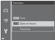 NIKON COOLPIX L31 - Utilizez ▲▼ pour sélectionner le réglage, puis appuyez sur la commande OK. - 2