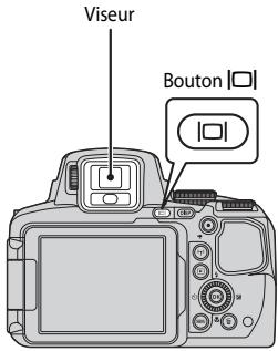 NIKON COOLPIX P900 - Basculement entre le moniteur et le viseur - 1