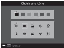 NIKON COOLPIX S9700 - Modification de l'icone de l'album des photos favorites - 3