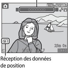 NIKON COOLPIX S9700 - Indicateur de réception des données de position et informations sur les points d'intérêt (POI) - 1