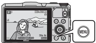 NIKON COOLPIX S9700 - Fonctions pouvant être régles à l'aide de la commande MENU (Menu Prise de vue) - 1