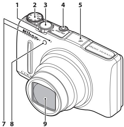 NIKON COOLPIX S9700 - Boîtier de l'appareil photo - 1