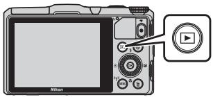 NIKON COOLPIX S9700 - Appuyez sur la commande (visualisation). - 1