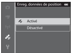 NIKON COOLPIX S9700 - Activation des fonctions des données de position - 2