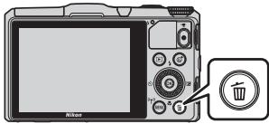 NIKON COOLPIX S9700 - Étape 6 Suppression de photos - 1