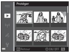 NIKON COOLPIX S9700 - Utilisez les touches du sélecteur multidirectionnel pour sélectionner une image. - 1