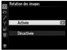 NIKON D610 - Rotation des images - 1