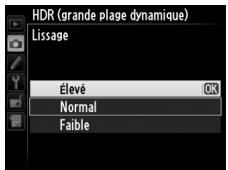 NIKON D610 - Choisir le degré de lissage. - 4