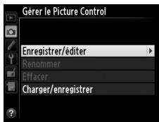 NIKON D610 - Sélectionner Enregistrer/éditer. - 2
