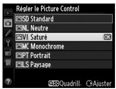 NIKON D610 - Sélectionner un Picture Control. - 2
