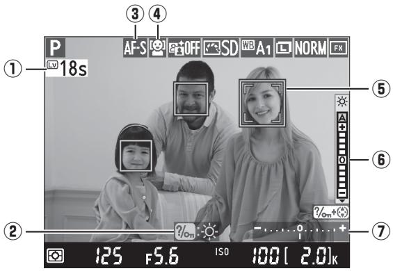 NIKON D610 - Affichage en mode de visée écran : prise de vue en visée écran - 1