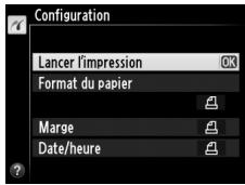 NIKON D610 - Afficher les options d'impression. - 2