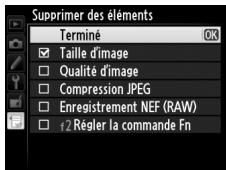 NIKON D610 - Sélectionner Terminé. - 2