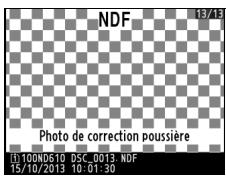 NIKON D610 - Données de référence de correction de la poussière - 1