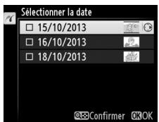 NIKON D610 - Sélectionner les photos ou choisir une date. - 8