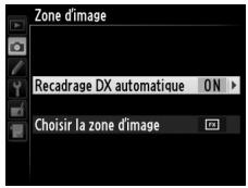NIKON D610 - ■ Recadrage DX automatique - 1